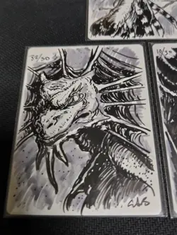 MTG Magic Artist Proof AP Christopher Burdett English / 3-Card Set - Image 3