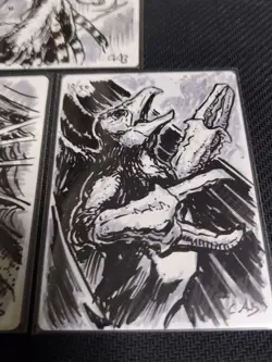 MTG Magic Artist Proof AP Christopher Burdett English / 3-Card Set - Image 4