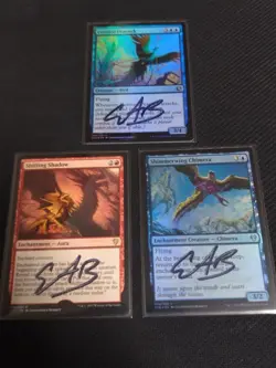 MTG Magic Artist Proof AP Christopher Burdett English / 3-Card Set - Image 5