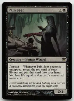 MTG Pain Seer R Born of the Gods 80 LP - Image 1