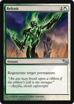 Reknit - Medium Play MTG Shadowmoor - Image 1