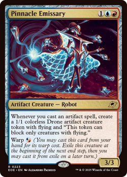 MTG magic 1x Pinnacle Emissary (M/NM) Edge of Eternities - Image 1