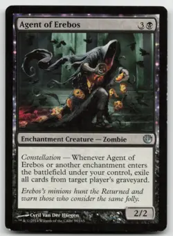 MTG Agent of Erebos U Journey Into Nyx 59 LP - Image 1