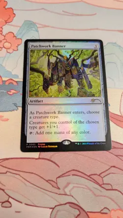 MTG Patchwork Banner - Foil - Media Promos, Light Play, English Promo: Media Pro - Image 1