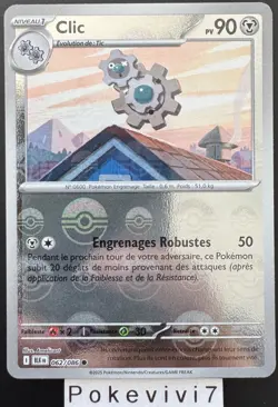 Carte Pokemon CLIC 062/086 REVERSE POKEBALL EV10.5 BLK FR NEUF - Image 1