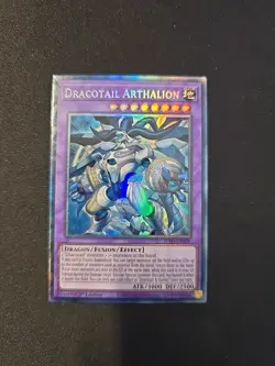 Dracotail Arthalion - JUSH-EN006 - Collector's Rare - YuGiOh - Image 1