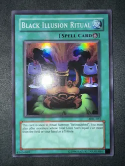 Yugioh Black Illusion Ritual MRL-051 Magic Ruler Unlimited MP Condition - Image 1