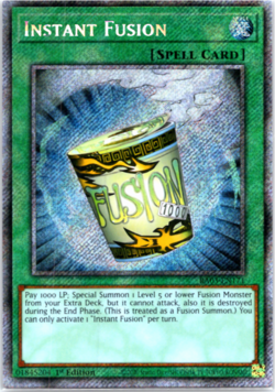 Instant Fusion - RA03 EN171 - Platinum Secret Rare - 1st Edition - Yugioh - Image 1