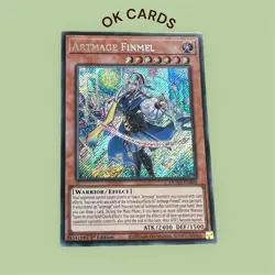 DUAD-EN009 Artmage Finmel Secret Rare 1st Ed YuGiOh! - Image 1