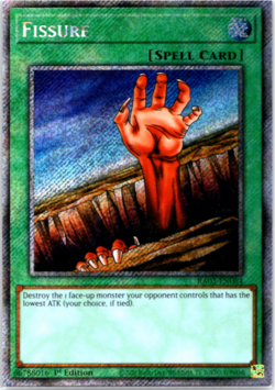 Fissure - RA03-EN084 - Platinum Secret Rare - 1st Edition - Yugioh - Image 1