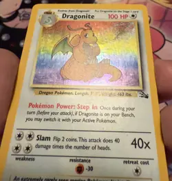 Fossil Pokemon Lot Of 6 Cards Dragonite, Raichu, Kabutops, Magneton Holos & MORE - Image 4