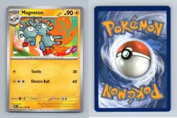 Magneton #64/197 SV Obsidian Flames Common Pokemon 2023 TCG Card - Image 1