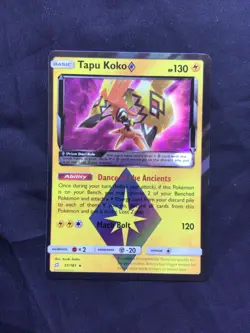 Pokemon Cards: Team Up Rare Holo: Tapu Koko 51/181 - Image 1