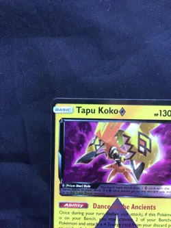 Pokemon Cards: Team Up Rare Holo: Tapu Koko 51/181 - Image 2
