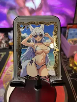 Goddess Story Metal Card Serialized Anime Waifu Shinano Azur Lane - Image 1