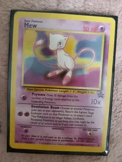 LOT 14 Pokemon Cards - Mixed - Mew, Geodude, Abra, Ghastly, Vulpix, Cubone - Image 2