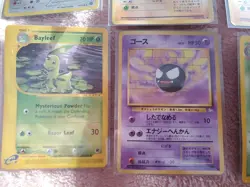 LOT 14 Pokemon Cards - Mixed - Mew, Geodude, Abra, Ghastly, Vulpix, Cubone - Image 5