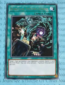 Spiritual Entanglement CHIM-EN065 Silver Rare Yu-Gi-Oh Card 1st Edition New - Image 1