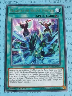 Gladiator Beast United CHIM-EN057 Silver Rare Yu-Gi-Oh Card 1st Edition New - Image 1