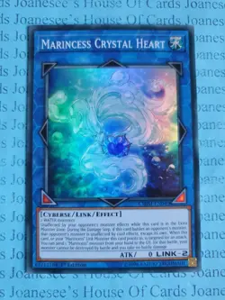 Marincess Crystal Heart CHIM-EN040 Super Rare Yu-Gi-Oh Card - Image 1