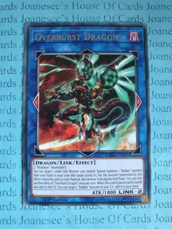 Overburst Dragon CHIM-EN092 Silver Rare Yu-Gi-Oh Card 1st Edition New - Image 1