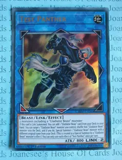 Test Panther CHIM-EN046 Ultra Rare Yu-Gi-Oh Card 1st Edition New - Image 1