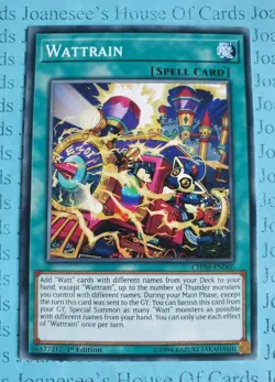 Wattrain CHIM-EN060 Common Yu-Gi-Oh Card 1st Edition New - Image 1