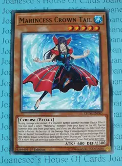 Marincess Crown Tail CHIM-EN003 Common Yu-Gi-Oh Card 1st Edition New - Image 1