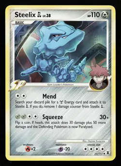 Steelix GL 51/111 Uncommon Rising Rivals Pokemon Card - Image 1