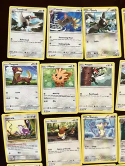 Pokemon Trading Card Lot Normal Eevee Chansey Meowth Fearow Trumbeak Skitty Togi - Image 4