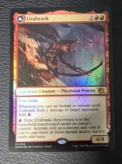 Urabrask The Great Work March of the Machine Foil MTG NM Magic Card - Image 1