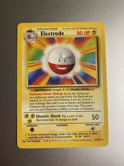 Electrode - 21/102 - Pokemon Base Set Unlimited Rare Card - Image 1