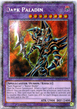 Dark Paladin Platinum - RA03-EN126 - Platinum Secret Rare 1st Edition - Yugioh - Image 1