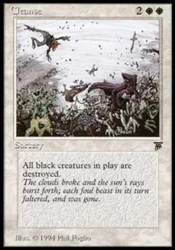 MTG English Cleanse NM Normal Legends - Image 1