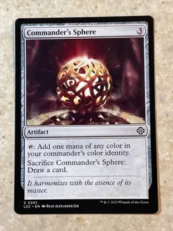 MTG NM Commander's Sphere [Lost Caverns of Ixalan Commander] - Image 1
