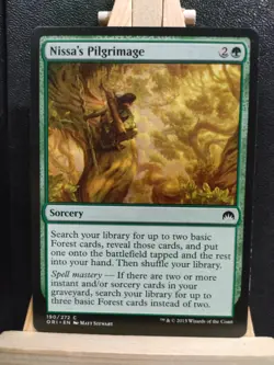 Nissa's Pilgrimage - Magic Origins - Common - NM to LP (see pics) MTG - Image 1