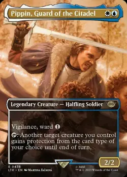 MTG Pippin, Guard of the Citadel - Foil - Borderless, The Lord of the Rings: Tal - Image 1