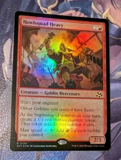 MTG *FOIL* Aetherdrift Rare HOWLSQUAD HEAVY NM - Image 1