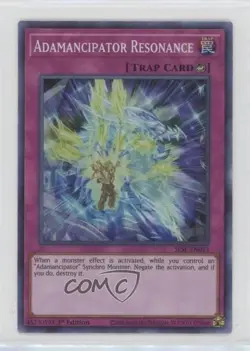Adamancipator Resonance (SR) 1st Ed. YuGiOh Secret Slayers #SESL-EN013 00ah - Image 1
