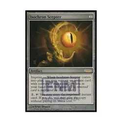 WOTC MtG FNM Promos Isochron Scepter (P) (Foil) EX - Image 1