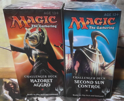 Amonkhet Challenger Decks: Hazoret Aggro & 2nd Sun Control, English, Sealed, MTG - Image 1