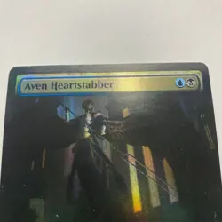 WIZARDS OF THE COAST Aven Heartstabber Signed By Dan Scott MTG Artist Proof - Image 2