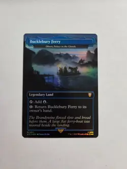 MTG Lord of the Rings-Buckleberry Ferry Foil-NM-Borderless-371 - Image 1