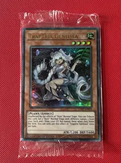YUGIOH Ultra Rare Traptrix Genlisea LART-EN056 SEALED - Image 1