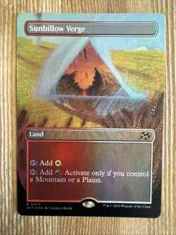 Sunbillow Verge - Foil - Borderless - DFT - MTG - NM - EN - 0373 - Image 1