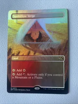 Sunbillow Verge - Foil - Borderless - DFT - MTG - NM - EN - 0373 - Image 1