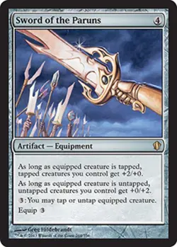 1x Sword of the Paruns Light Play MTG Magic - Kid Icarus - - Image 1