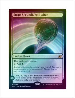1x Susur Secundi, Void Altar, Edge of Eternities, Foil, Magic MTG NM - Image 1