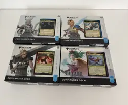 Magic The Gathering Final Fantasy Collector’s Commander Deck Bundle Set of 4 - Image 2