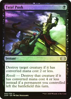 Magic The Gathering MTG FATAL PUSH FOIL Double Masters NM - Image 1